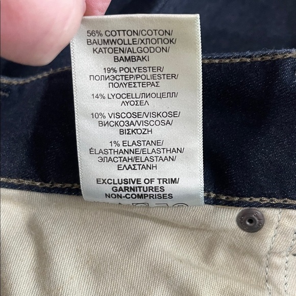 Silver Jeans Co Suki Slim Boot Jeans Blue Dark Wash Stretch Denim Mid Rise 30x33 - Picture 9 of 11